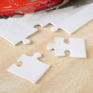 Puzzle Corvette rojo de la ventana dividida clásica