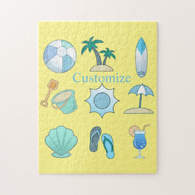 Puzzle Cosas de vida en la playa Thunder_Cove (Vertical)