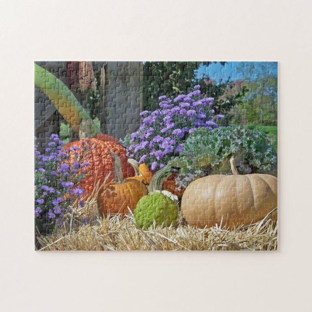 Puzzle Cosecha de otoño (Horizontal)