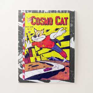 Puzzle Cosmo Cat No. 5, Funny portada de historietas anti