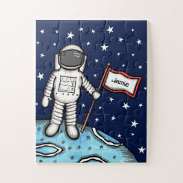 Puzzle Cosmonauta astronauta espacial personalizada Jigsa