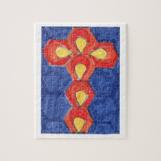 Puzzle Coss Motif Jigsaw (Vertical)