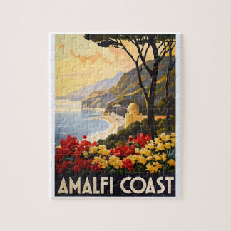 Puzzle Costa Amalfitana - Impresionantes vistas de la cos