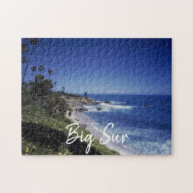 Puzzle Costa Big Sur de California (Horizontal)