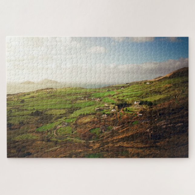 Puzzle Costa Campesina Verde Irlanda (Horizontal)