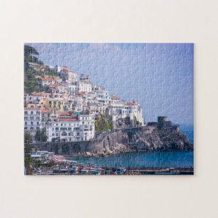 Puzzle Costa de Amalfi Cinque Terre Italia pintoresco ver