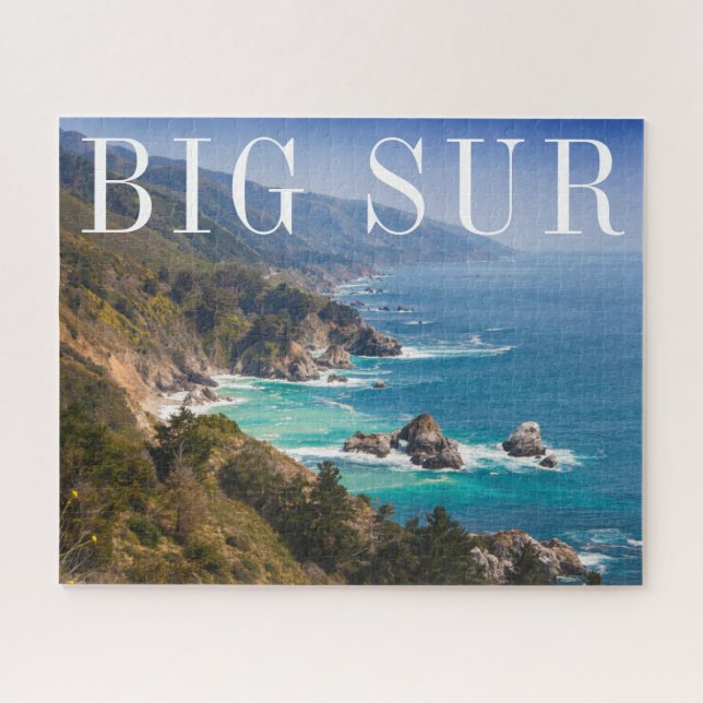Puzzle Costa de Big Sur California (Horizontal)
