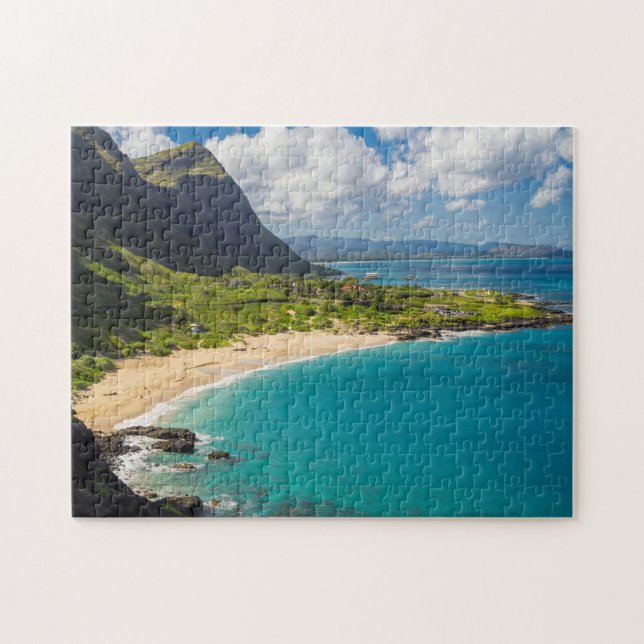 Puzzle Costa de la playa de Makapuu (Horizontal)