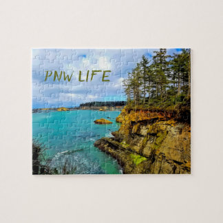 Puzzle Costa de Oregón Pacífico Noroeste Personalizado