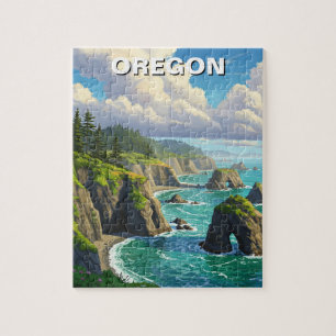 Puzzle Costa de Oregon Travel