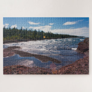 Puzzle Costa de Roca Roja – Lago Superior, U.P.