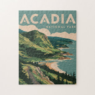 Puzzle Costa del Parque Nacional de Acadia