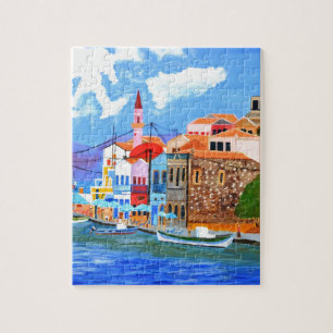 Puzzle Costa griega