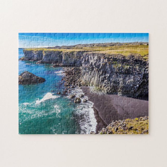 Puzzle Costa Hellnahraun, Islandia (Horizontal)