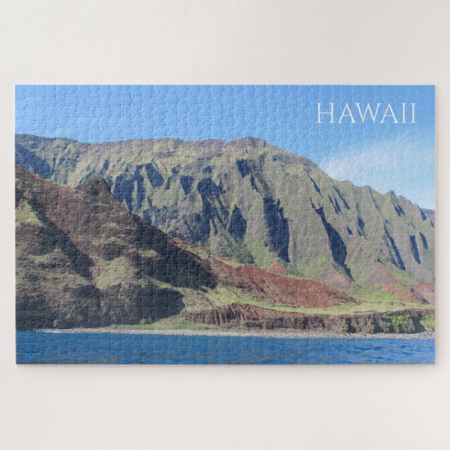 Puzzle Costa Napali Kauai Hawaii (Horizontal)
