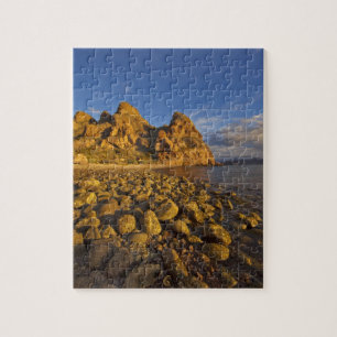 Puzzle Costa rocosa en Isla Carmen en el Golfo de