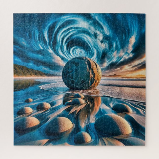 Puzzle Costas Cósmicas Surrealistas (Vertical)