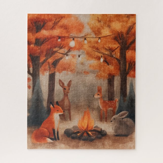 Puzzle Cosy Fall Forest Creations (Vertical)
