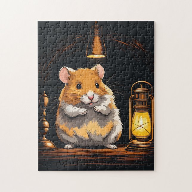 Puzzle Coszy Hamster Animal (Vertical)