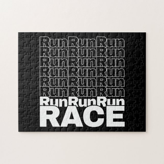 Puzzle Cotización Motivacional de Runner In-Training - Ca (Horizontal)