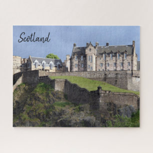 Puzzle cotland castillo de edinburgh