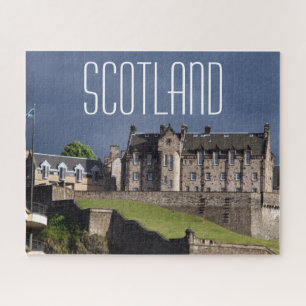 Puzzle cotland castillo de edinburgh