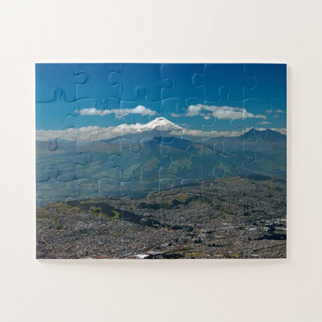 Puzzle Cotopaxi y Quito 30-pc (Horizontal)
