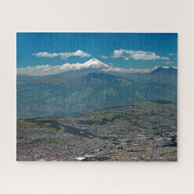 Puzzle Cotopaxi y Quito 520-pc (Horizontal)