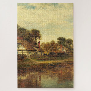 Puzzle Cottages de Worcester por el líder Benjamin Willia