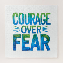 Puzzle Courage over fear