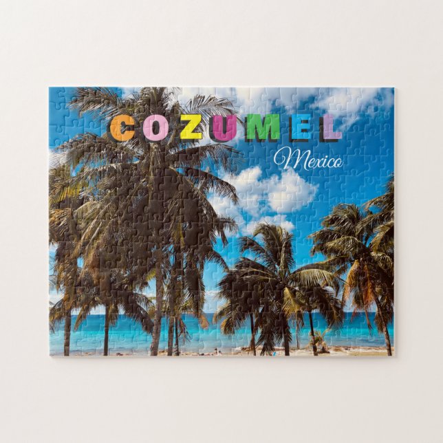 Puzzle Cozumel México Viaje Escénico (Horizontal)