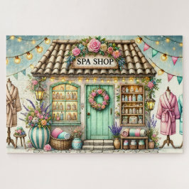Puzzle Cozy Spa Boutique Relaxation Cottage Self-Care