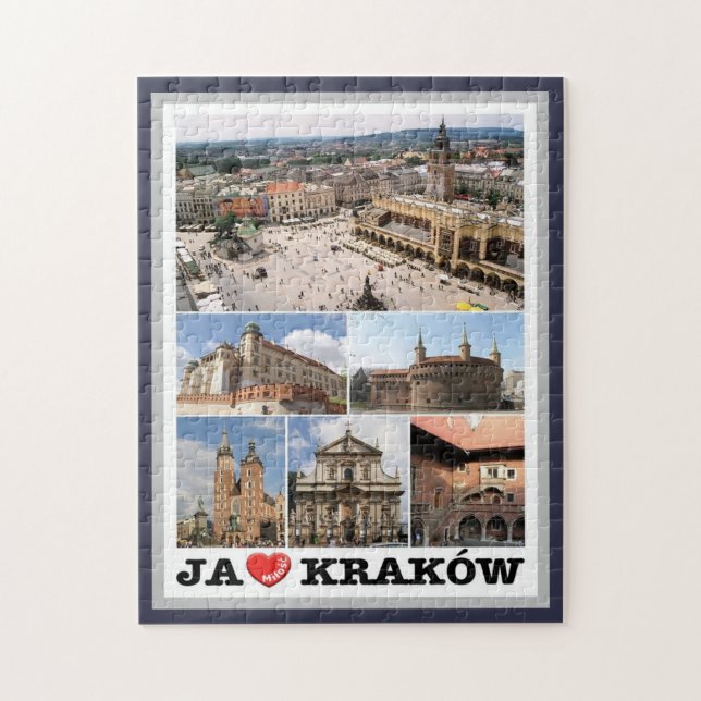 Puzzle Cracovia - Amo - Polonia - (Vertical)