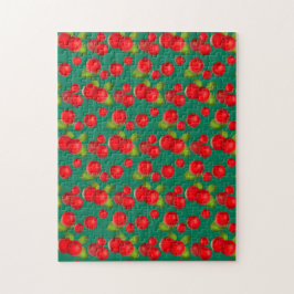 Puzzle Cranberry con hojas