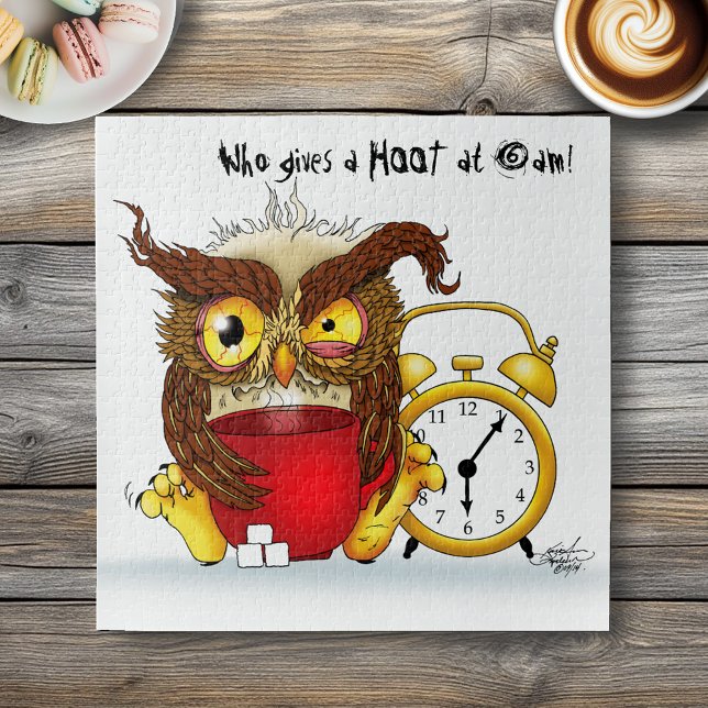 Puzzle Cranky Owl (Subido por el creador)