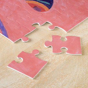 Puzzle "Crashers lunares" arte abstracto