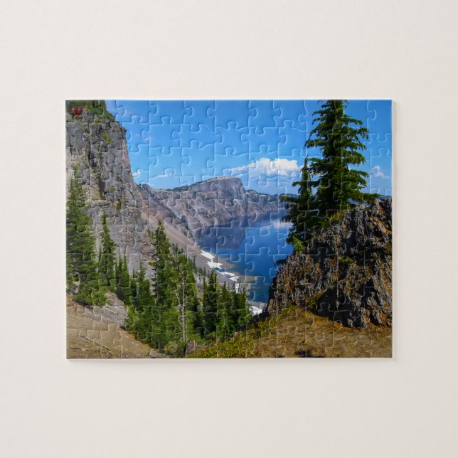 Puzzle Crater Lake Oregon (Horizontal)