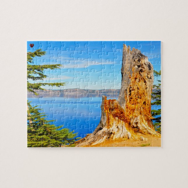 Puzzle Crater Lake Oregon (Horizontal)