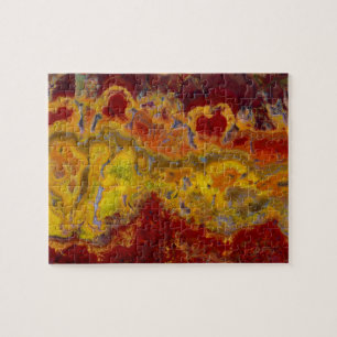 Puzzle Crayola Jasper rojo y amarillo