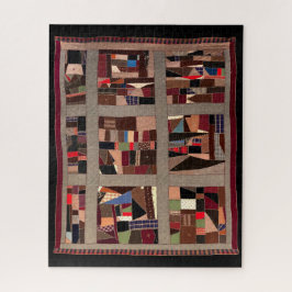 Puzzle Crazy Quilt