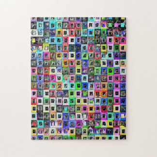 Puzzle Crazy Squares iPad 3 Skin