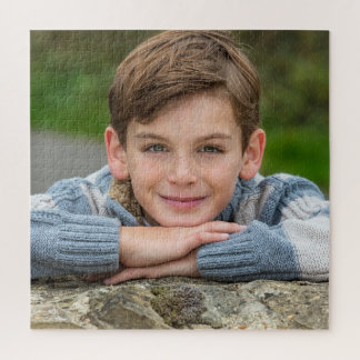 Puzzle Crea la foto de tu hijo personalizada doble cara