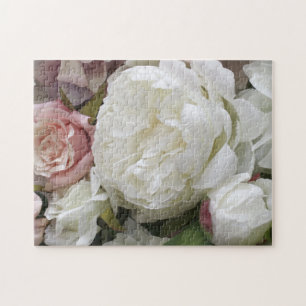 Puzzle Crea tu propia botánica de flores bonitas