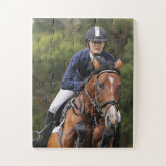 Puzzle Crea tu propia foto de caballo ecuestre personaliz