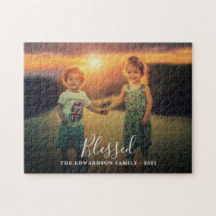 Puzzle Crea tu propia foto de familia Guión bendecido