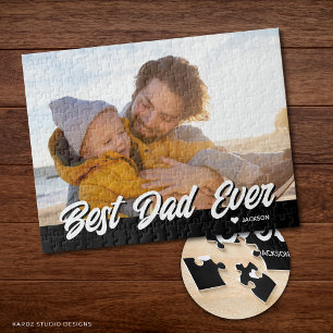 Puzzle Crea tu propia foto de Mejor Papá del Mundo