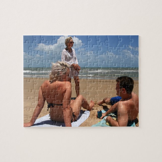 Puzzle Crea tu propia foto familiar (Horizontal)
