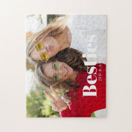 Puzzle Crea tu propia foto personalizada "Besties" BFF