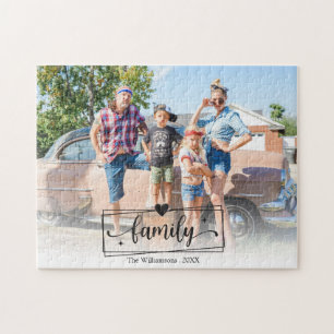 Puzzle Crea tu propia superposición de fotos familiares