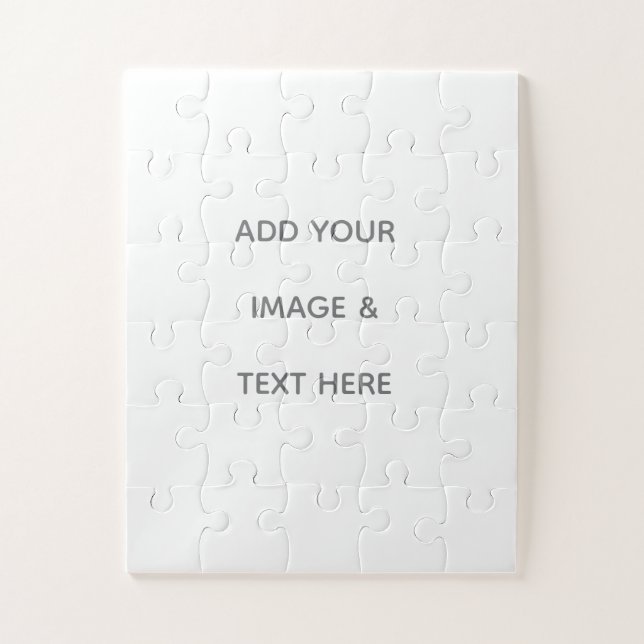 Puzzle Crea tu propio blanco  (Vertical)